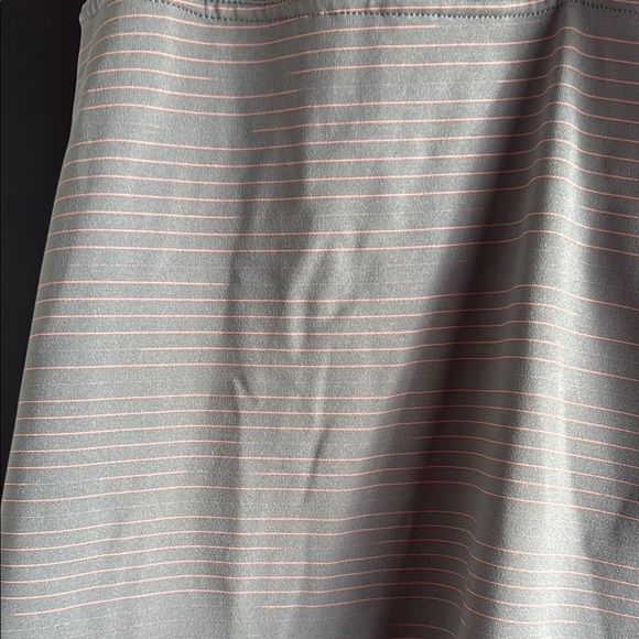 Prana Ruched Gray Sundress Sleeveless Midi - Picture 5 of 5